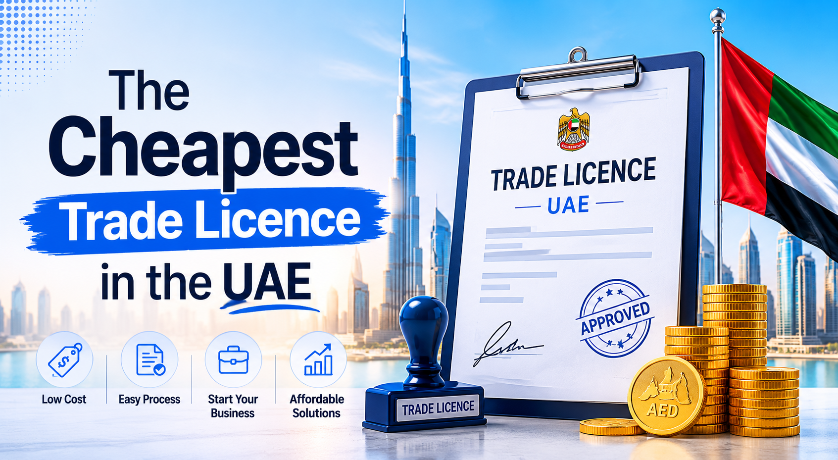 The Cheapest Trade Licence in the UAE